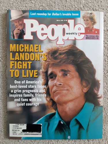 People Magazine Michael Landon/Gilda Radner 1991 2 Ausgaben - Bild 2 von 3