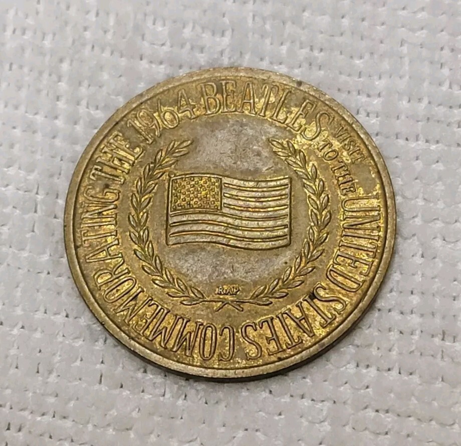 ビートルズ 初のアメリカ訪問 記念メダル 1964年 | 旧貨幣・金貨