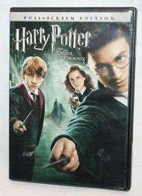 Harry Potter & The Order of the Phoenix DVD Full-Screen Edition | eBay
