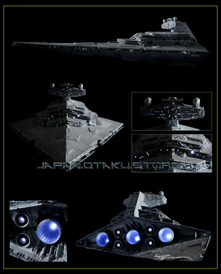 BANDAI STAR WARS 1/5000 STAR DESTROYER with LED Model Kit | eBay