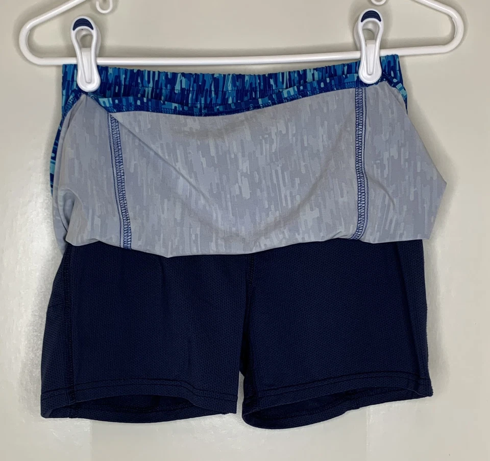L.L. Falda corta deportiva Bean Girls 12 senderismo estampado azul con pantalones cortos Foto 4 de 4