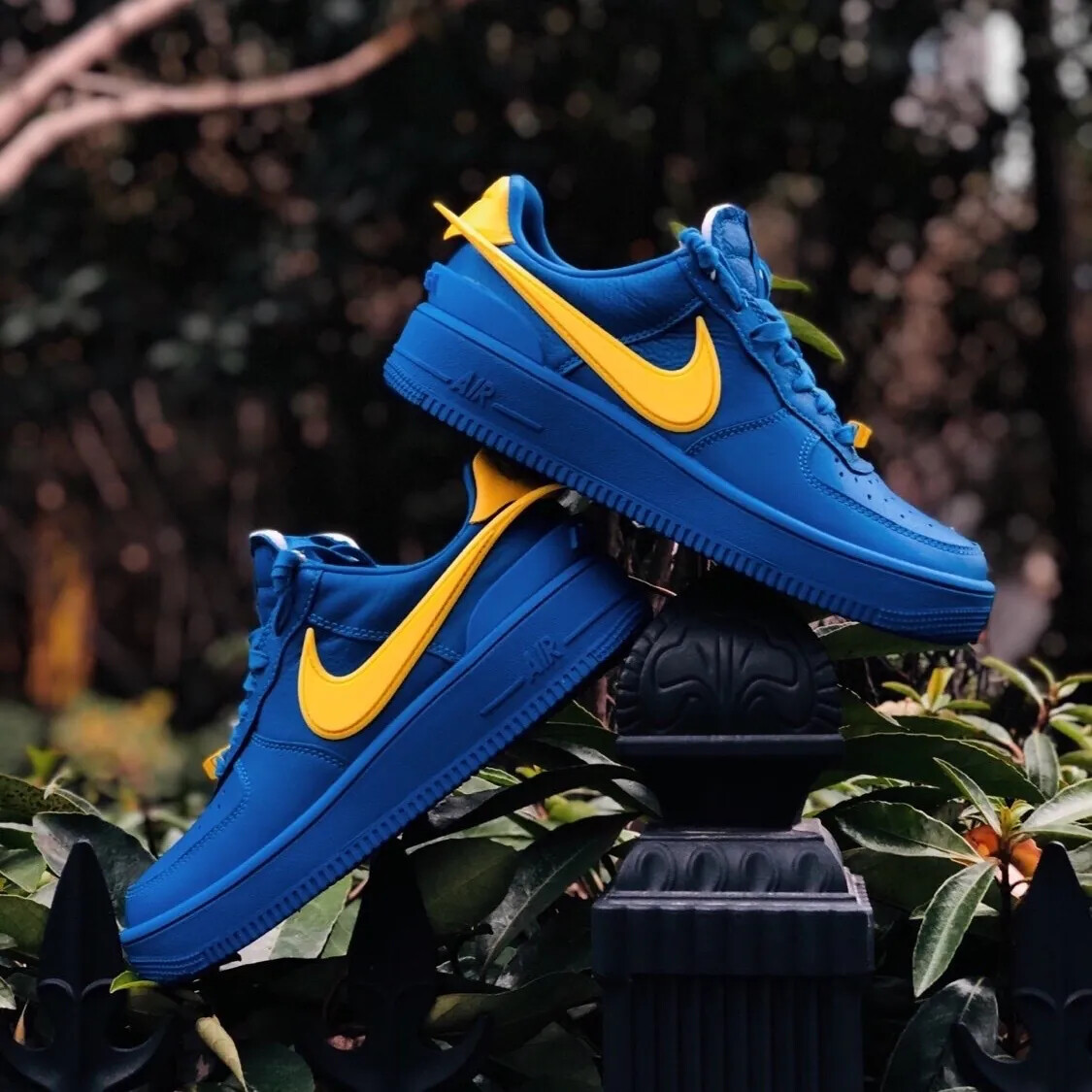 Nike Air Force 1 Low SP x Ambush Shoes Game Royal Sulfur Nike Air Force 1 Low SP x Ambush Shoes Game Royal Sulfur