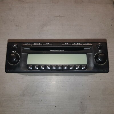 Porsche Becker DTM Head Unit.