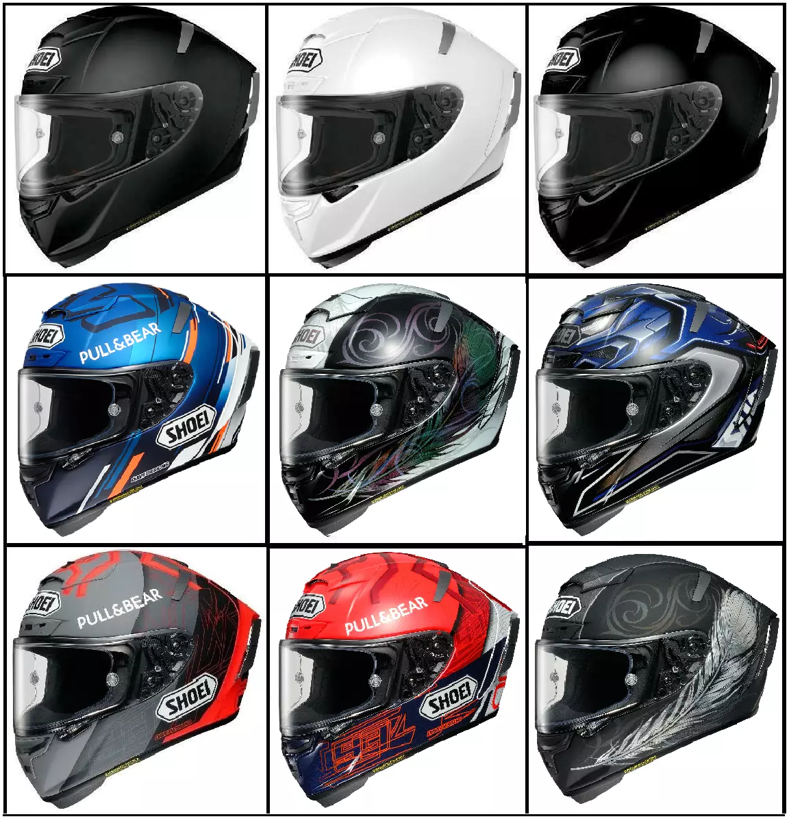 SHOEI X-Spirit 3 Motorcycle Motorbike Full Face Road Crash X
