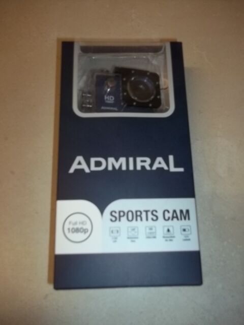 Admiral Sports Cam 2 Zoll LCD Full HD 1080p Wasserdicht Weitwinkel