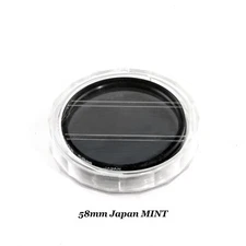 KALT VINTAGE 58MM POLARIZING FILTER MINT NOS IN THE CASE MADE IN JAPAN.