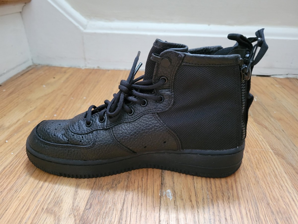 Rare ?Nike Air SF AF 1 1Mid Size:13 Black Gum Air Force 1 Mid Nike Sf Air Force 1 Mid  main image 4