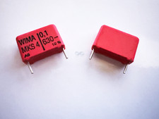 10PCS MKS4 WIMA 0.1uF 100nF 630V 10 Metallized Polyester Film Capacitor 15mm