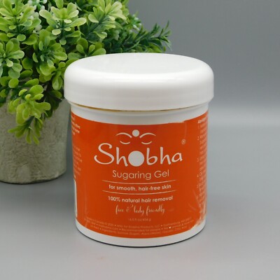 Shobha Sugaring Wax Gel For Smooth Hair Free Skin 16 oz New NOT SEALED