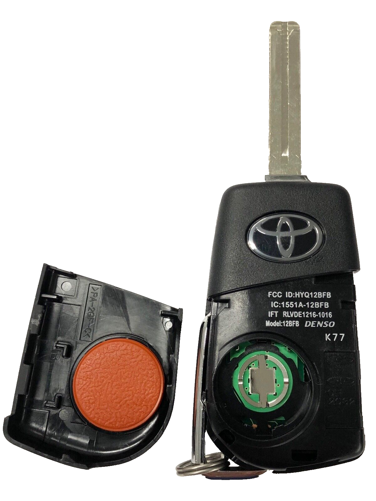 OEM 2018-2025 TOYOTA CAMRY COROLLA LE Keyless Entry Flip Key Remote Fob - Foto 7