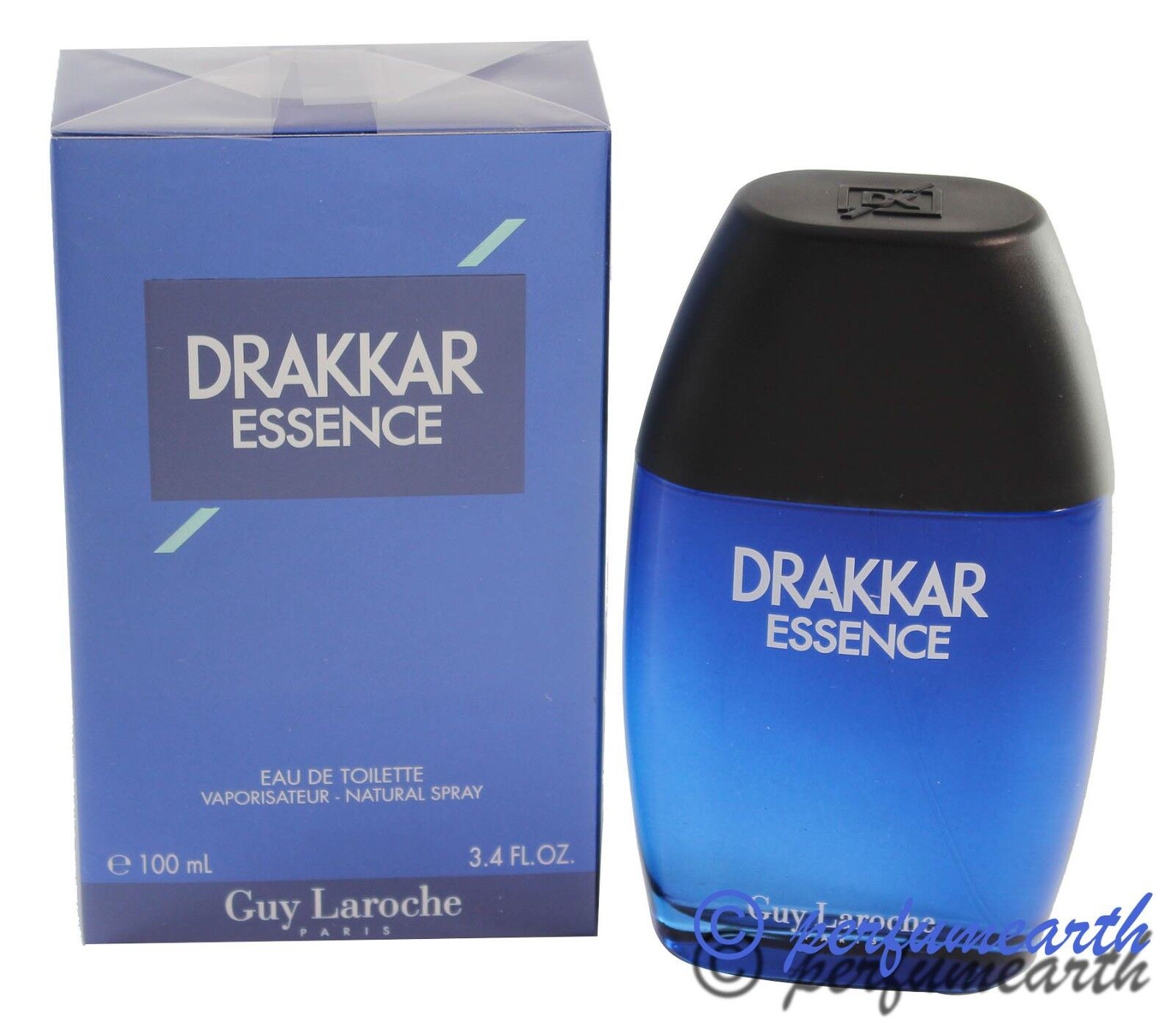 Drakkar Essence By Guy Laroche 3.3/3.4oz. Edt Spray For Men New In Box