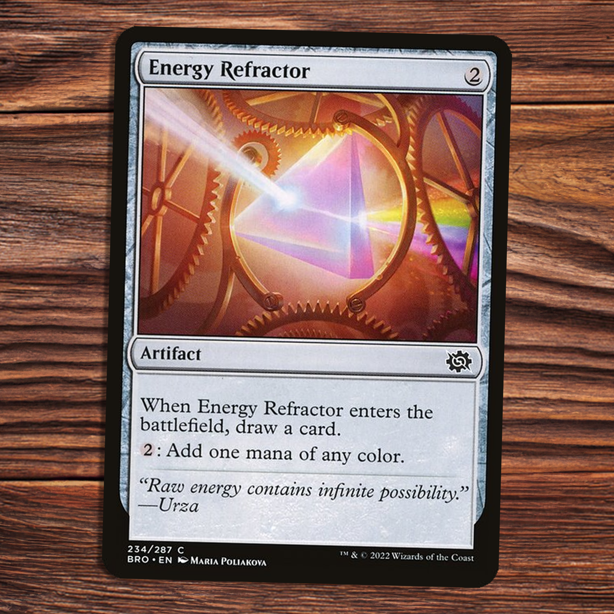 Energy Refractor - NM - Brothers' War - MTG | eBay