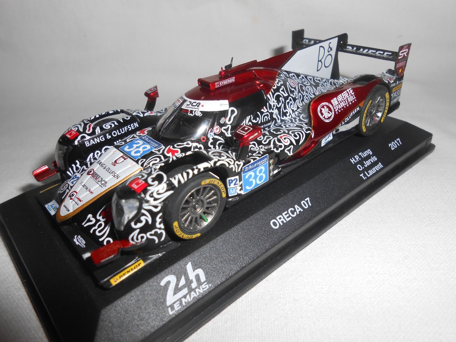 Oreca 07 N°38 Le Mans 2017 miniature 1/43 de collection en résine haute précision