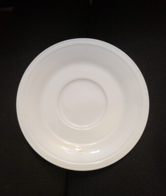 Tirschenreuth 1838 VENEZIA 6'' White Replacement Saucer (6 available)