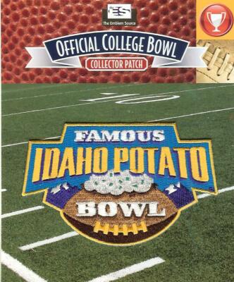 2022 Idaho Potato Bowl Patch San Jose State vs Eastern Michigan Official Logo