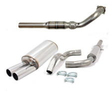 VW Golf 4 IV GTI Audi A3 8l 1.8T Komplettset Downpipe Abgasanlage ECE Zulassung