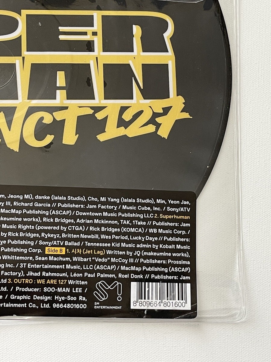 【NCT】NCT127 superhuman LP盤 ジェヒョン レコード NCT】NCT127 superhuman LP盤 ジェヒョン レコード（新品