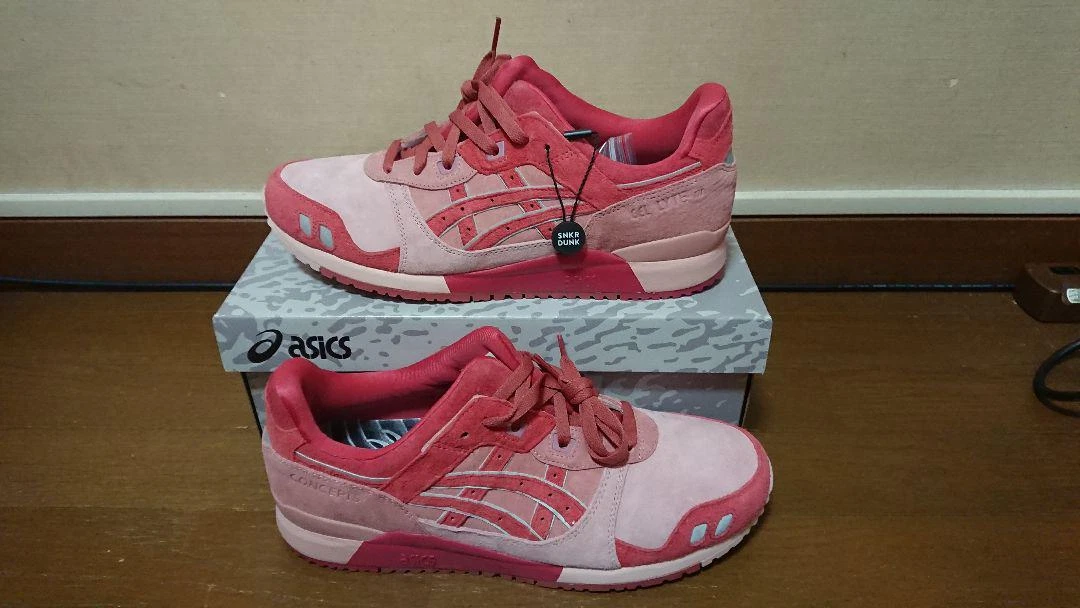 Concepts Asics Gel Lyte III Salmon