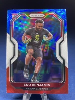 2020 Panini Prizm Red White Blue #324 Eno Benjamin Arizona Cardinals Rookie