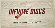 Infinite Discs Cloth Banner - Large 4' x 2'