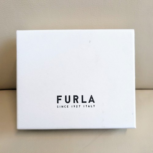 Genuine NEW Furla Compact BLACK Wallet Trifold Vitello St Coco Nero PWC5ACOK0000 - Picture 7 of 7
