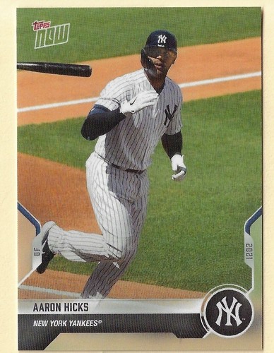 2021 Topps Now OD-33 Aaron Hicks