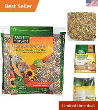 4-Pound Wild Harvest Blend for Hamsters & Gerbils - Health & Vitality Boost