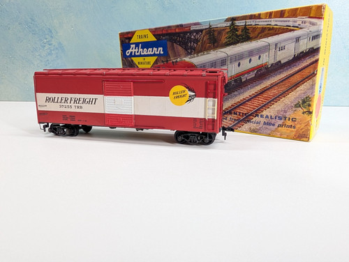 Coche de carga Timken Roller Athearn A180 escala HO construido en metal 40' TRB #37255 | Condition: Used