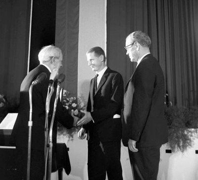 President of German Academy for Language Poetry Prof Dr Hanns W Ep- Old Photo