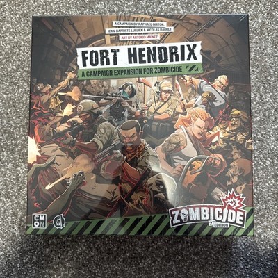 CMON Zombicide 2nd Edition Fort Hendrix Campaign Expansion New Sealed 