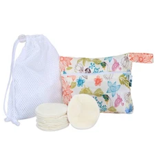 Teamoy Washable Makeup Remover Pads(Pack of 12), Reusable Makeup Remover Roun...