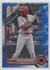 2022 Bowman Draft Blue 80/150 Yerlin Confidan #BD-199 0nr3