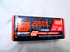 Spektrum Accessories 2200mAh 3S 11.1V Smart G2 LiPo 100C IC3 SPMX223S100 SEALED