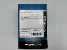 Acuity Controls nLight NPODMA  IV 2617x1 Low Voltage Sensor Switch