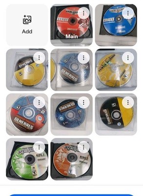 COMMAND & CONQUER Red Alert Lot 10 cds Yuri s Revenge Generals Renegade Zero PC