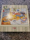 Goose Berry Patch “Quilting”750 Piece Jigsaw Puzzle Used I Pc Missing — photo 2