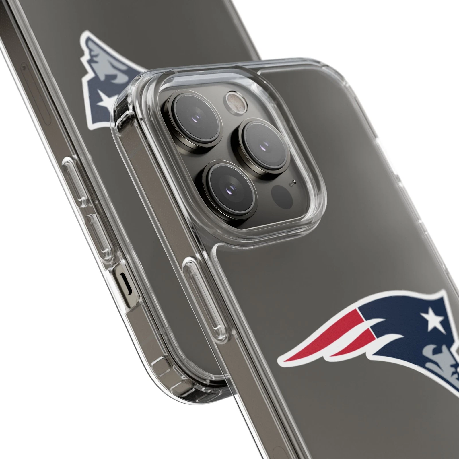 New England Patriots Clear Phone Case for iPhone