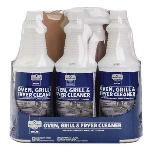 Member's Mark Commerical Oven, Grill and Fryer Cleaner, 32 Ounce (Pack of 3) - Bild 3 von 5