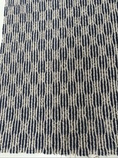 Blue/grey Loop Pile Carpet Runner Ideal For Stairs. 2 @ 4.80x 0.95m - 100% Wool