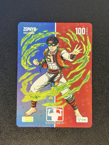 2026 Bo Jackson Battle Arena LogoFoil Glow Zephyr #LOGO-251 Jung Hoo Lee