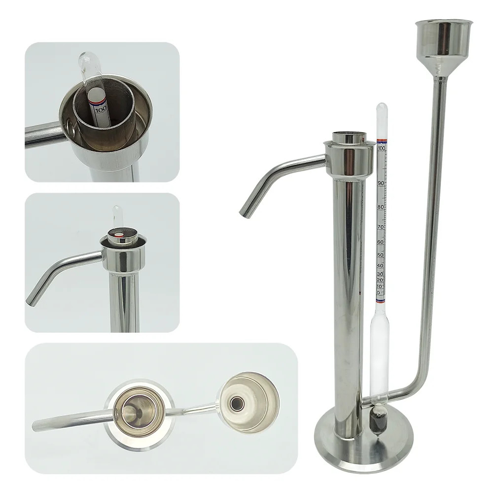 Proof Parrot Distiller Meter 340mm 304 Steel Durable Continuous Measurement Tool