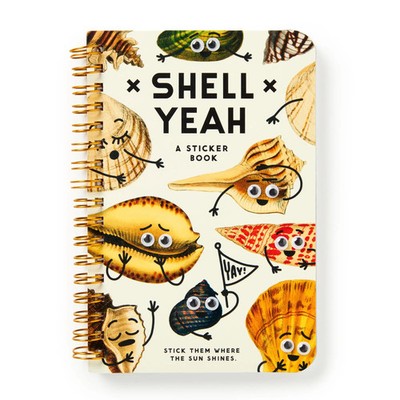 Shell Yeah Stick*r Book Taschenbuch 19 S. Englisch 2026 Abrams & Chronicle Books