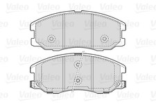 Jeu de plaquettes de frein avant VALEO 301942 CHEVROLET CAPTIVA 2.2 D