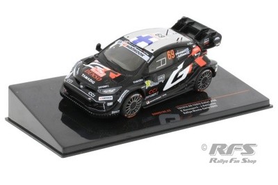 Toyota Yaris WRC Rally 1 Rallye Monte Carlo 2025 Kalle Rovanperä 1:43 IXO RAM972