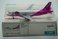 Herpa Wings 1:500 Germanwings Airbus A319 D-AKNR T-Com (509688)