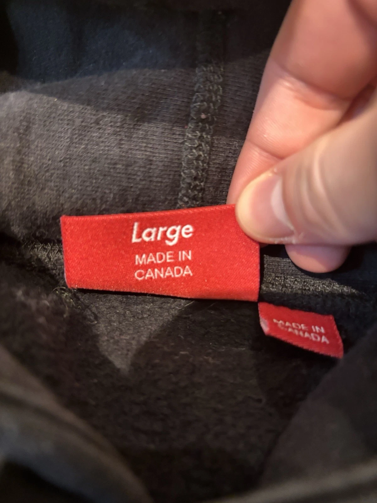 Felpa con cappuccio Supreme Playboy (SS17) NERA Taglia: Large Usata