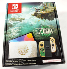 Console Nintendo Switch OLED Edition Zelda Tears of the Kingdom Interieur Neuf