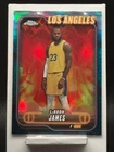 2024-25 Topps Chrome Basketball - LeBron James #22 Blue Basketball Refractor
