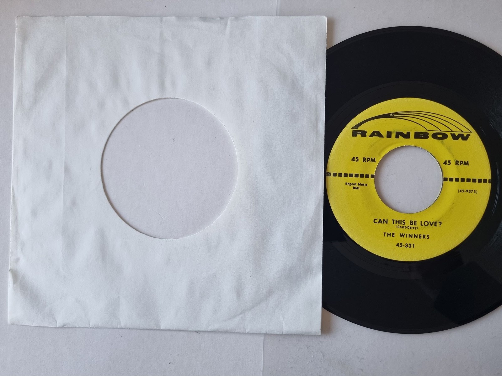 The Winners - Can This Be Love? 7'' Vinyl US Re-Issue