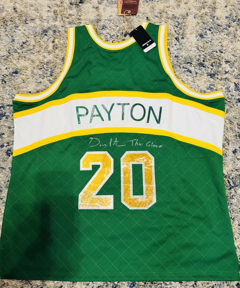 Vêtement Sport Vintage Maillot NBA Mitchell & Ness Seattle Supersonics 1995-96 Gary Payton - Swingman Edition Mitchell Ness Swingman